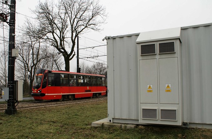 Tramwaje Śląskie mają pierwszy w Polsce tramwajowy magazyn energii