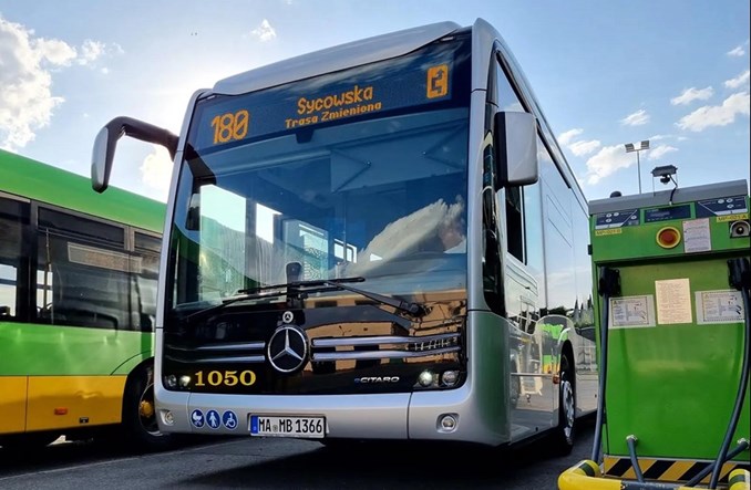 MPK Poznań testuje eCitaro Transport Publiczny