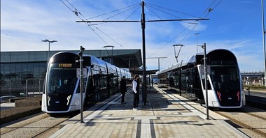 Tramwaj w Luksemburgu dojechał pod lotnisko