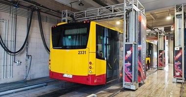 Nowa MYJNIA AUTOBUSOWA w MPK Łódź Nowe Sady