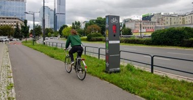 Warszawa: Kulisy powstawania totemów rowerowych