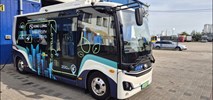 Chiński elektrobus firmy King Long na testach w Skierniewicach