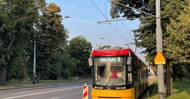 Tramwaje Warszawskie zaczynają remont w al. Waszyngtona