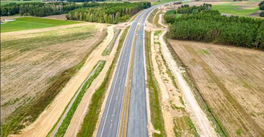 Kierowcy wjechali na obwodnicę Łomży w ciągu S61