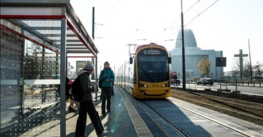 Pół miliona pasażerów w tramwajach do Wilanowa