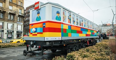 W Budapeszcie powstał prawdziwy tramwaj z klocków Lego