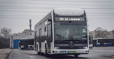 Kraków testuje autobus wodorowy od Mercedesa