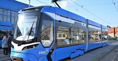 Zagrzeb z pierwszym nowym tramwajem po 15 latach