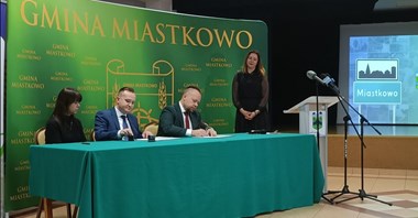 Miastkowo (woj. podlaskie) może pochwalić się własną komunikacją autobusową i aplikacją Time4BUS