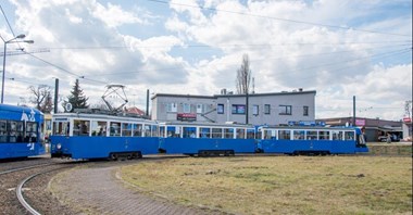 MPK Kraków wyremontowało historyczny potrójny skład wagonów typu N