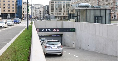 Otwarcie parkingu na placu Powstańców Warszawy